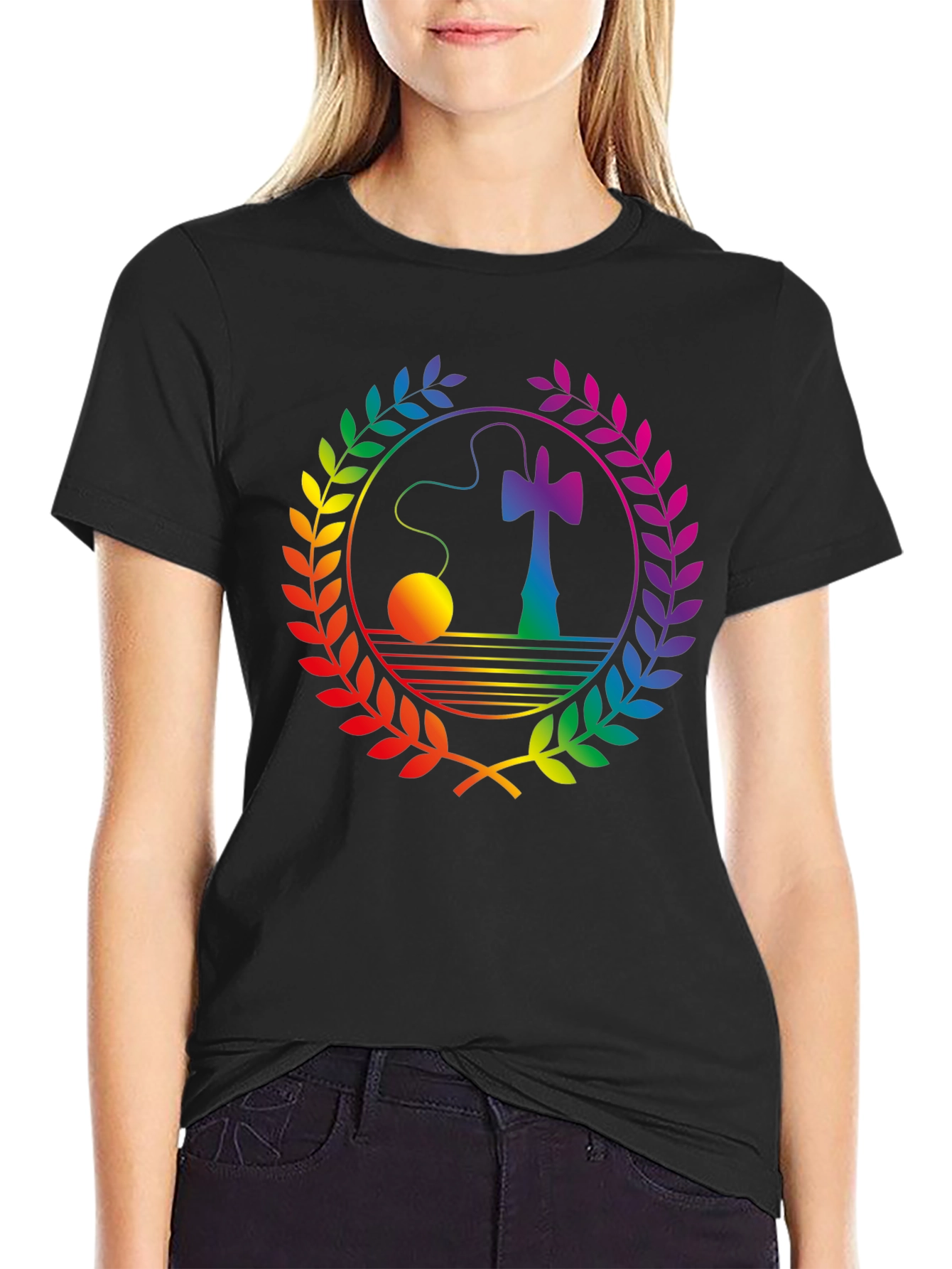 Rainbow Kendama T-Shirt