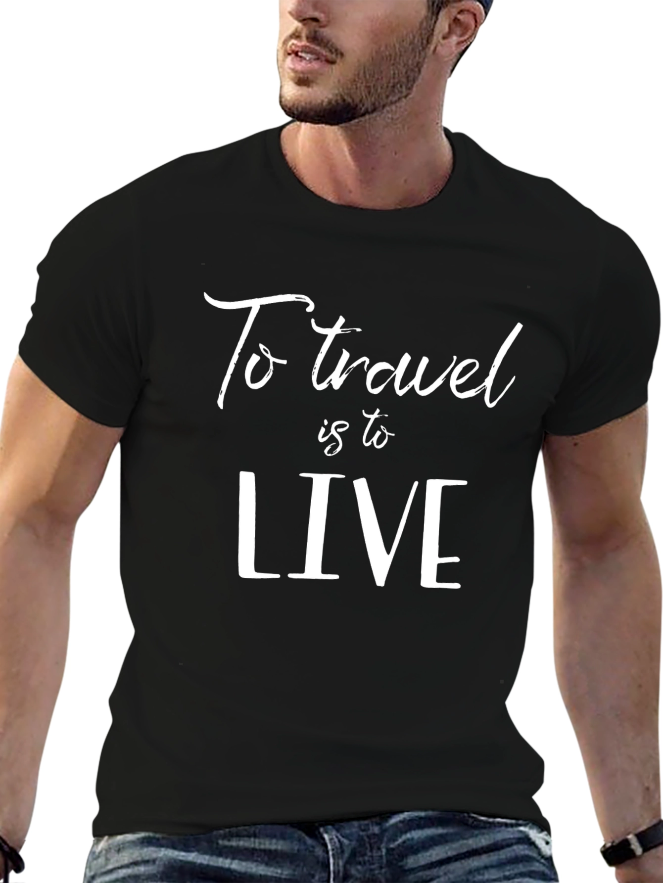 To Travel Is To Live Graphic Tee