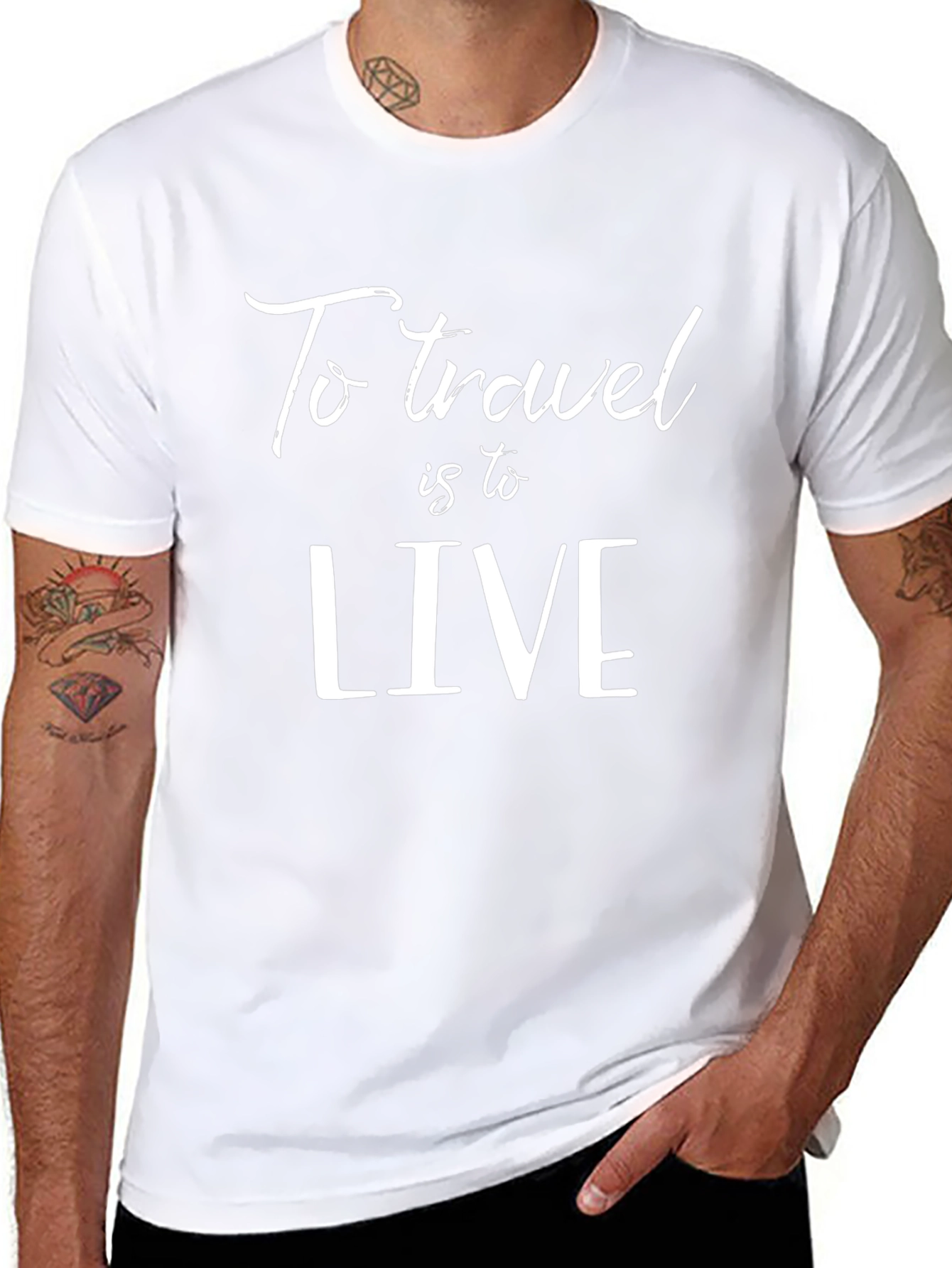 To Travel Is To Live Graphic Tee