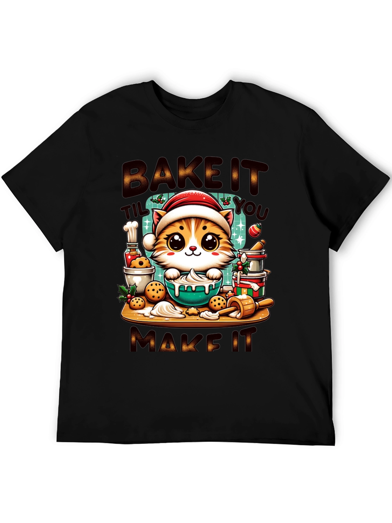 Bake It Till You Make It Cat Tee