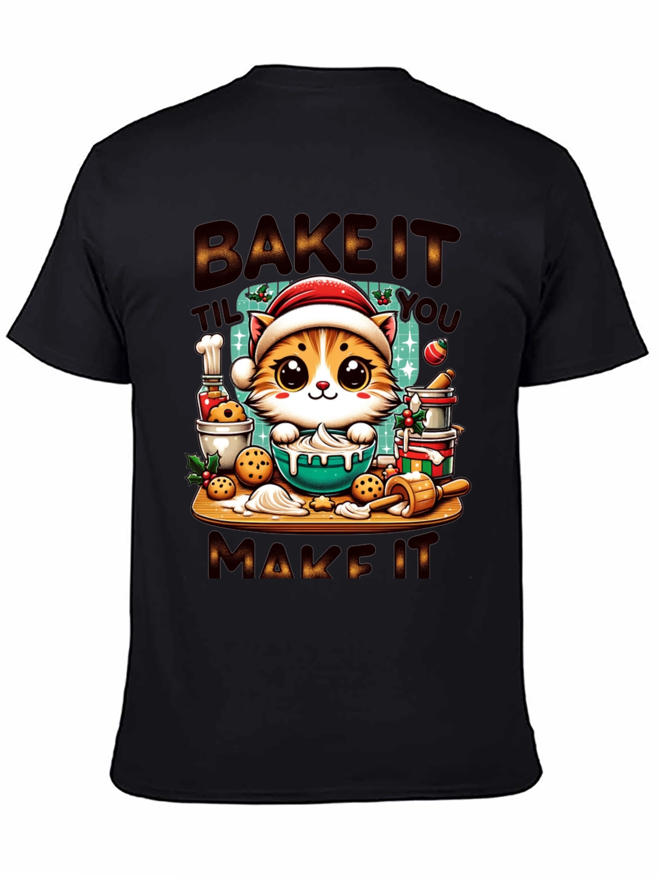 Bake It Till You Make It Cat Tee