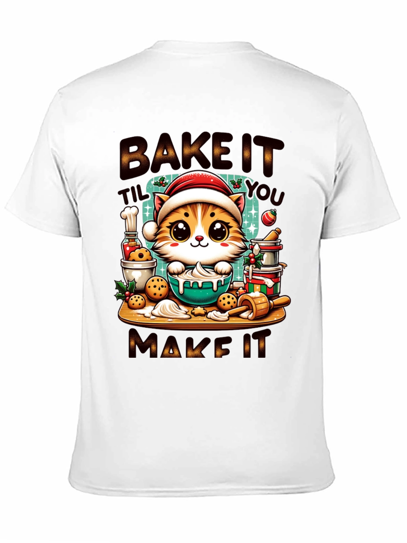 Bake It Till You Make It Cat Tee