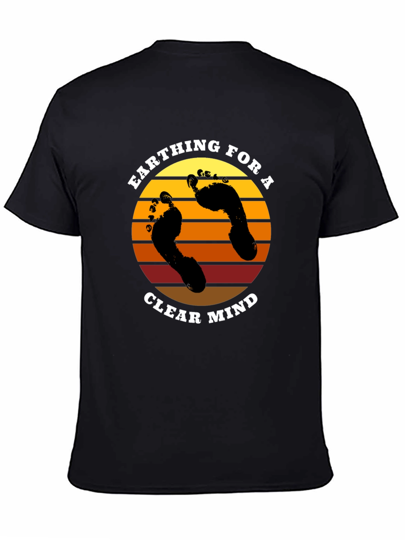 Earthing for a Clear Mind Graphic T-Shirt