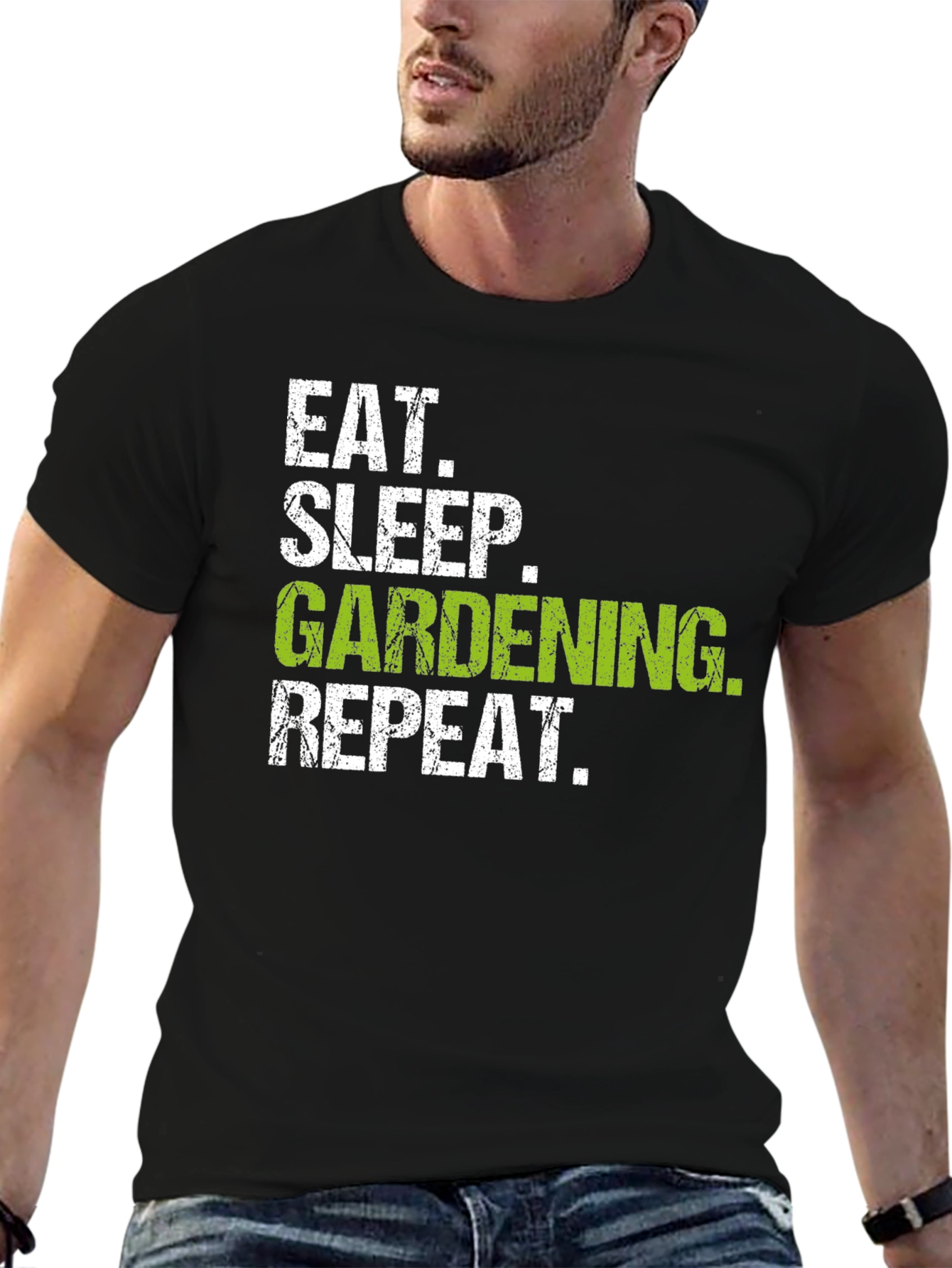 Eat Sleep Gardening Repeat T-Shirt