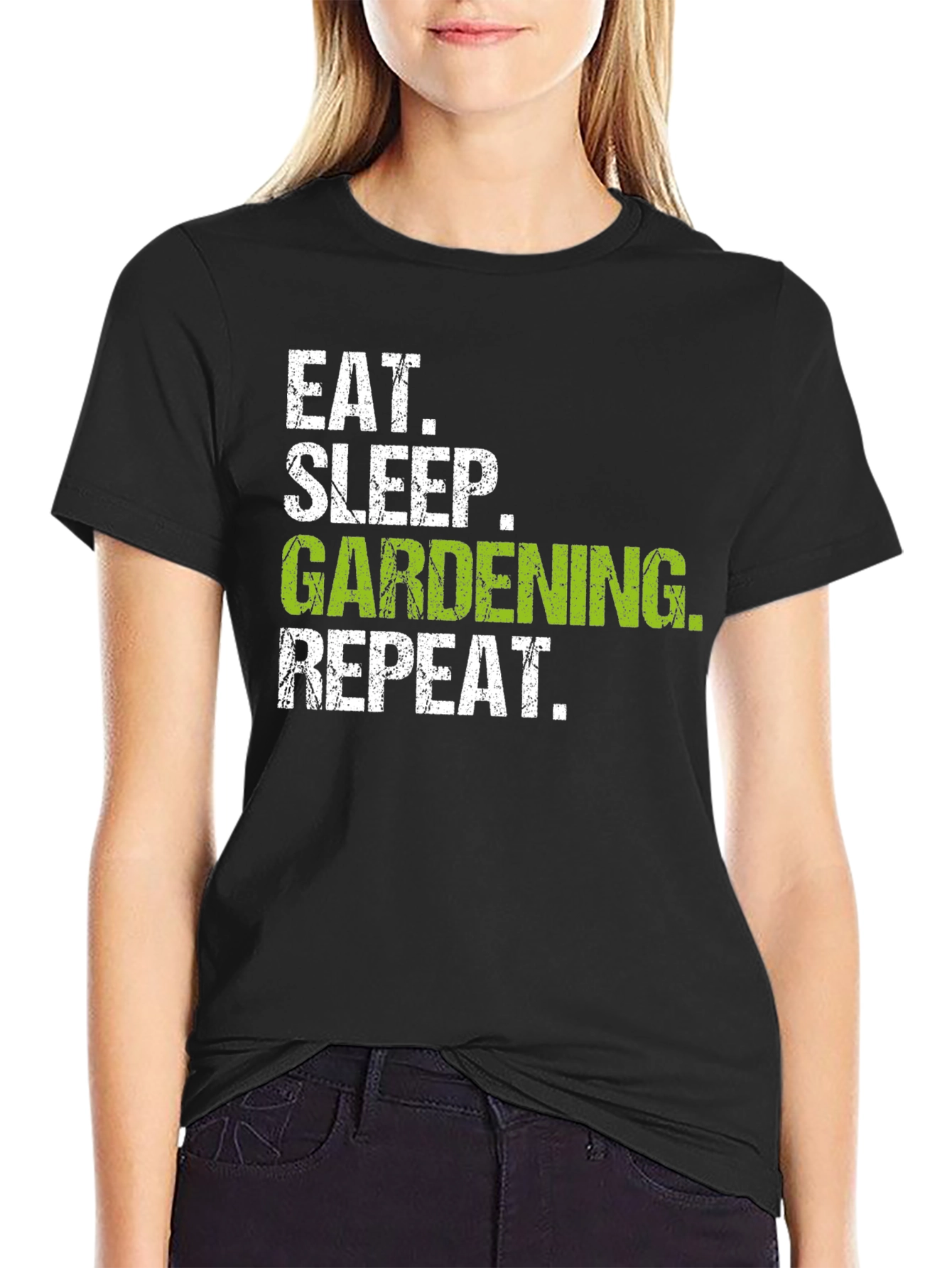 Eat Sleep Gardening Repeat T-Shirt