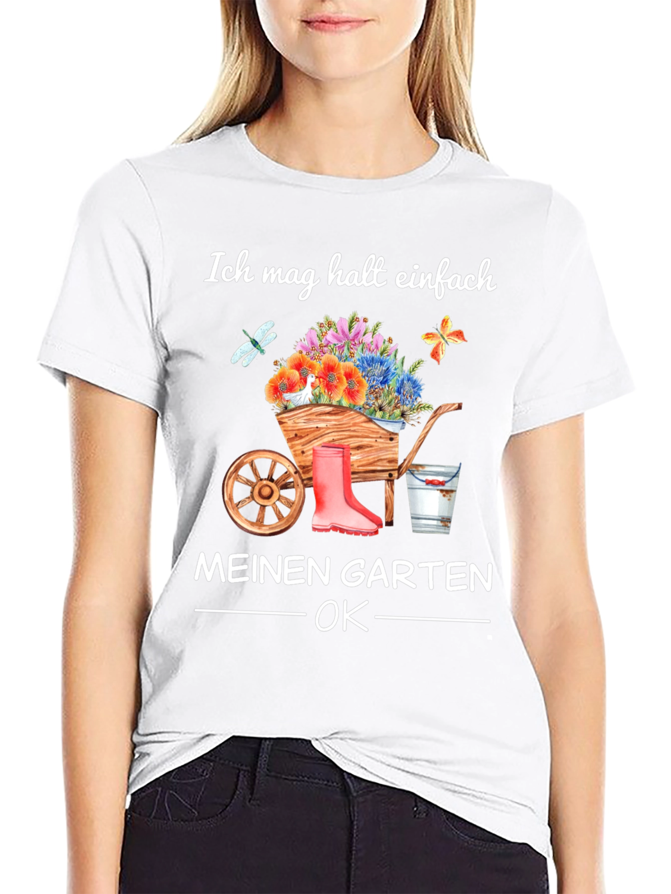 Ich Mag Halst Einfach Garten T-Shirt
