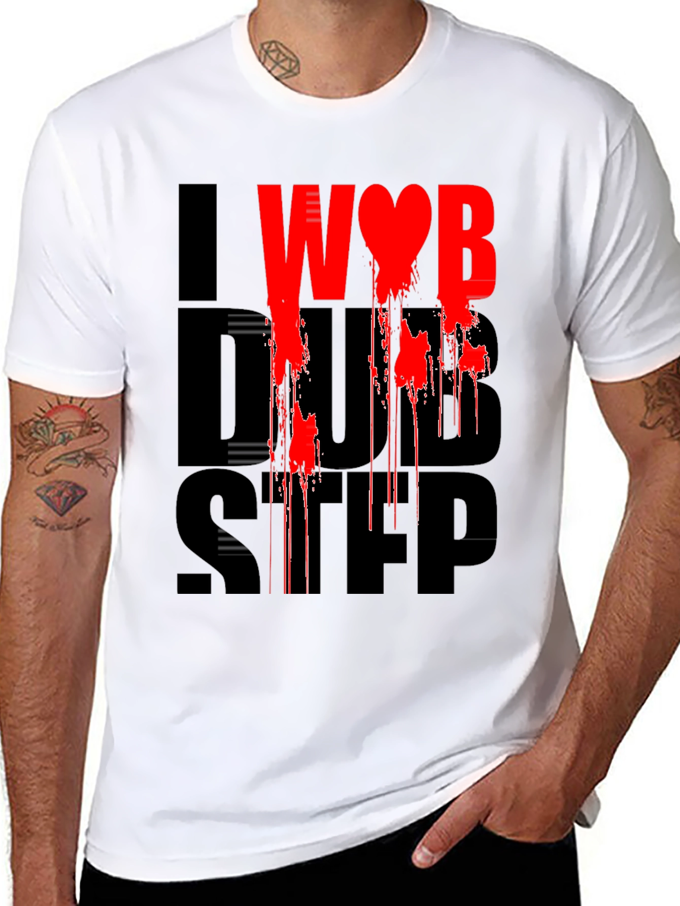 I Love Wub Dub Step T-Shirt