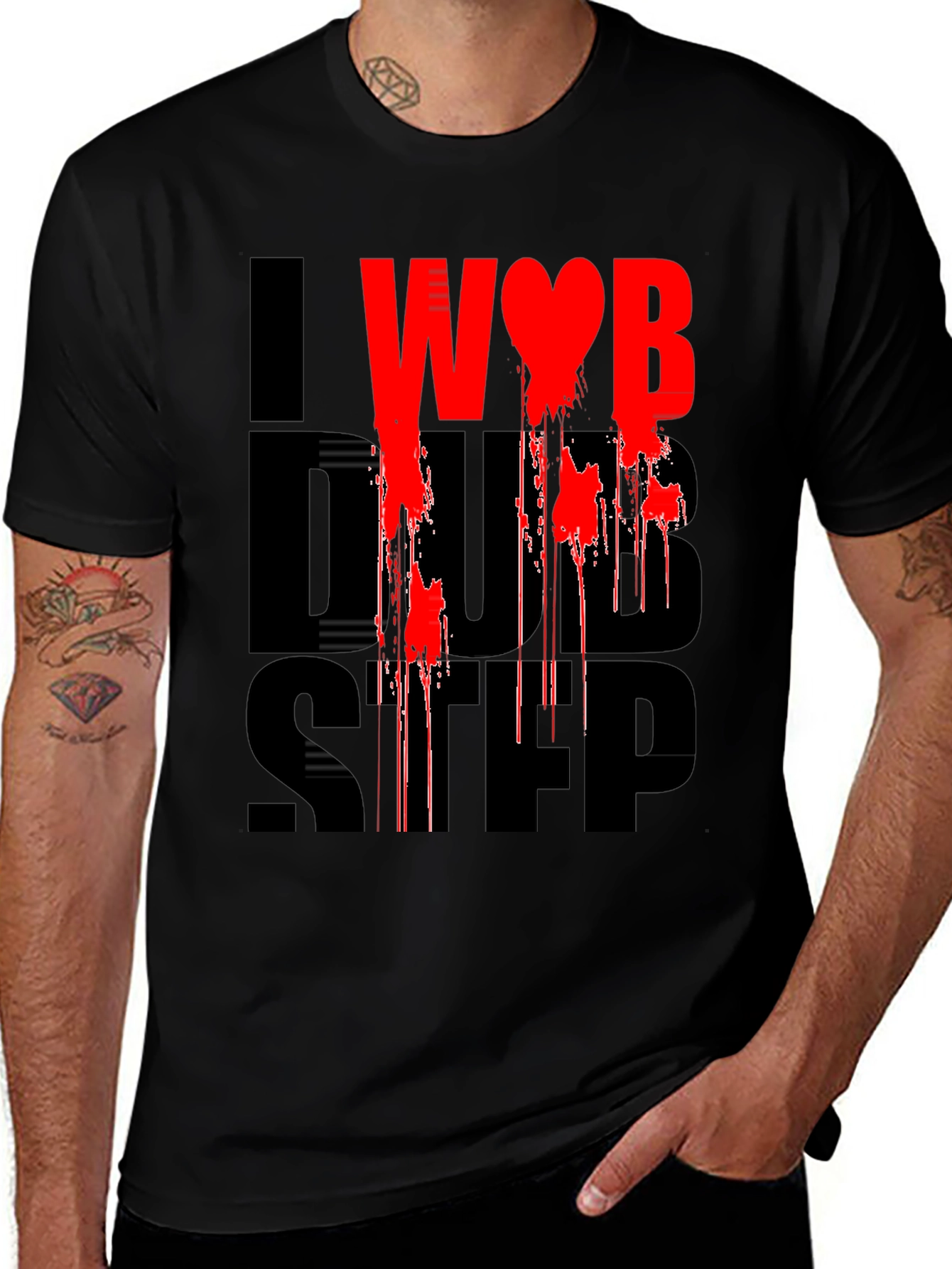 I Love Wub Dub Step T-Shirt