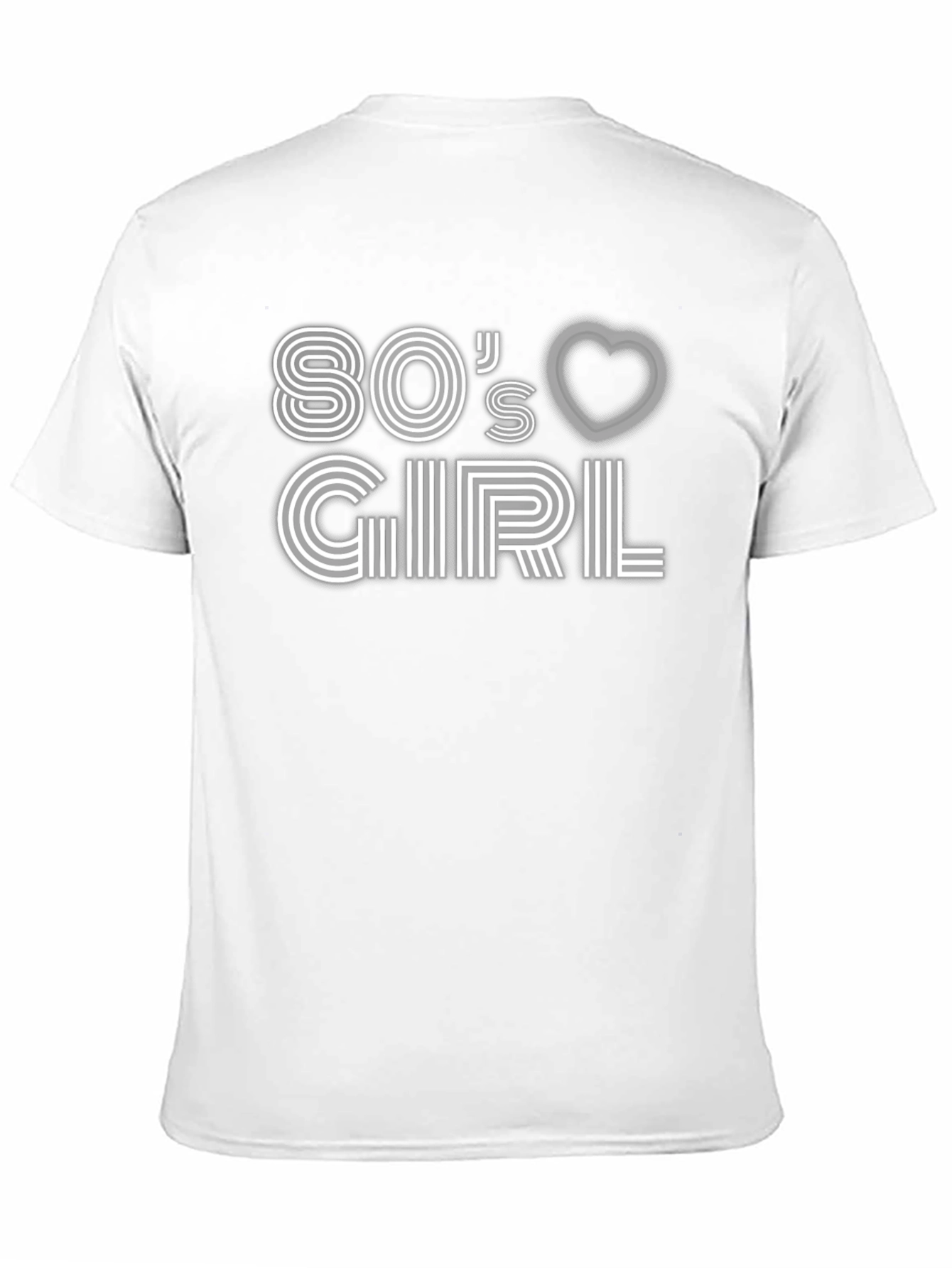 80s Girl Graphic Tee - Retro Style