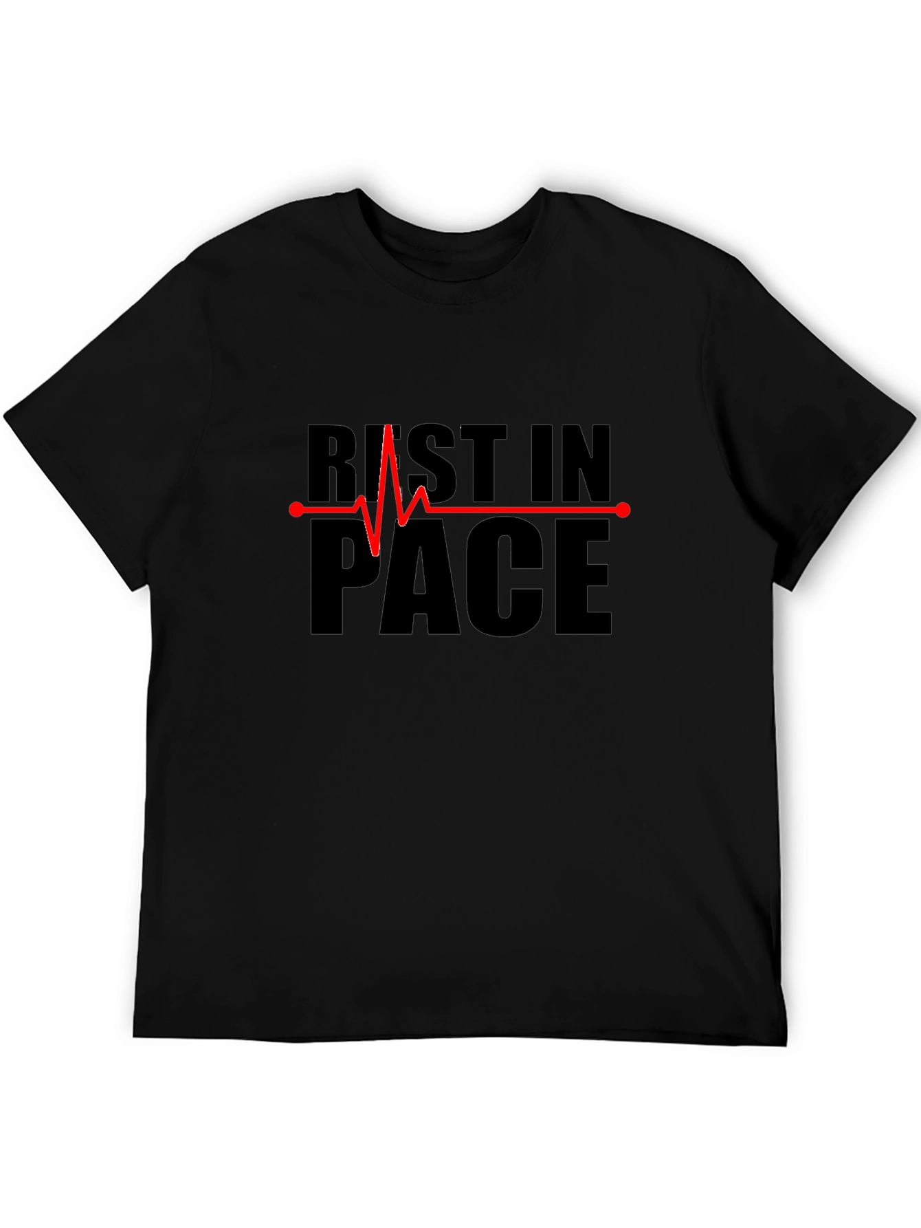 Rest in Pace T-Shirt - Heartbeat Graphic Tee