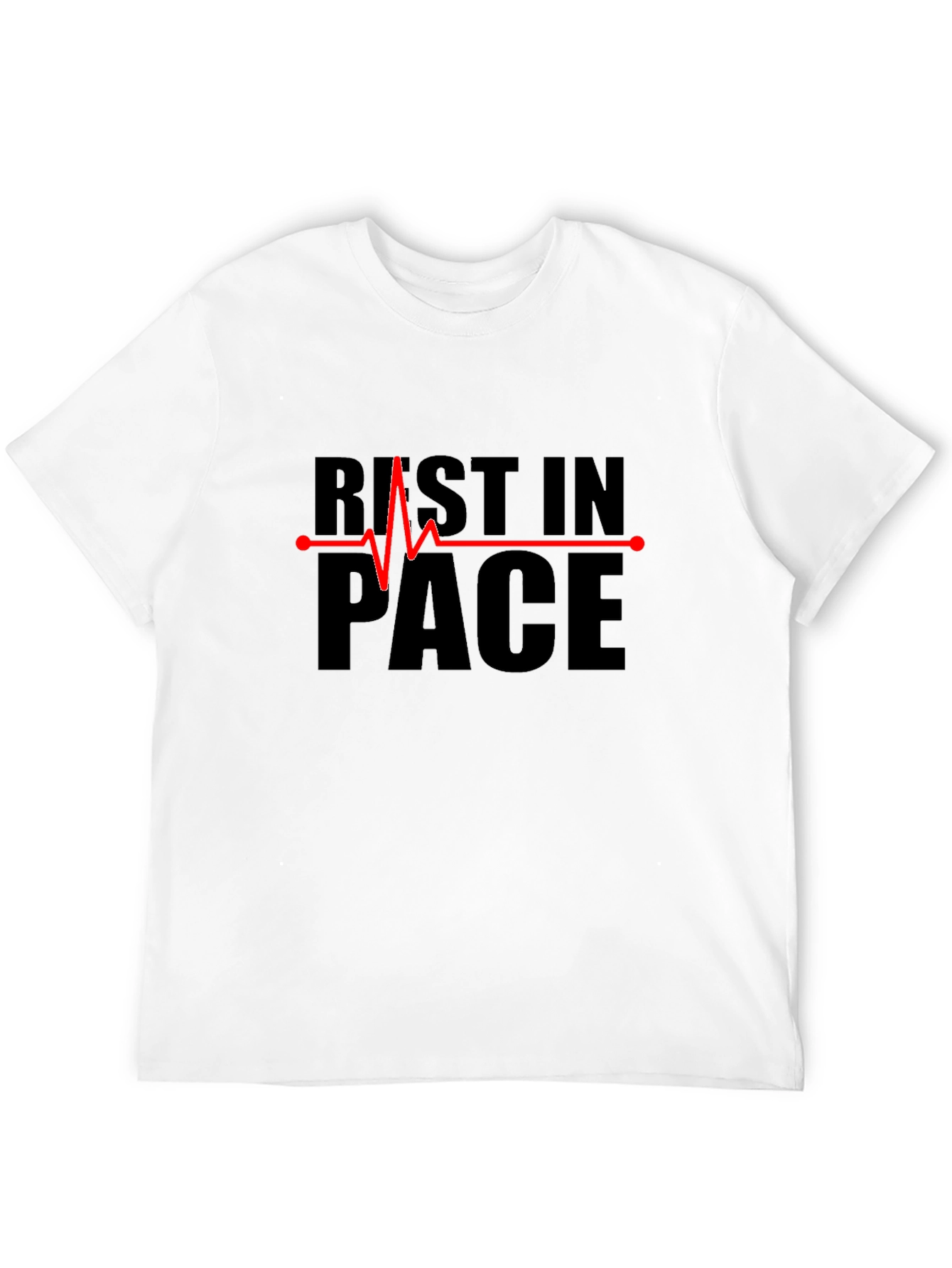 Rest in Pace T-Shirt - Heartbeat Graphic Tee