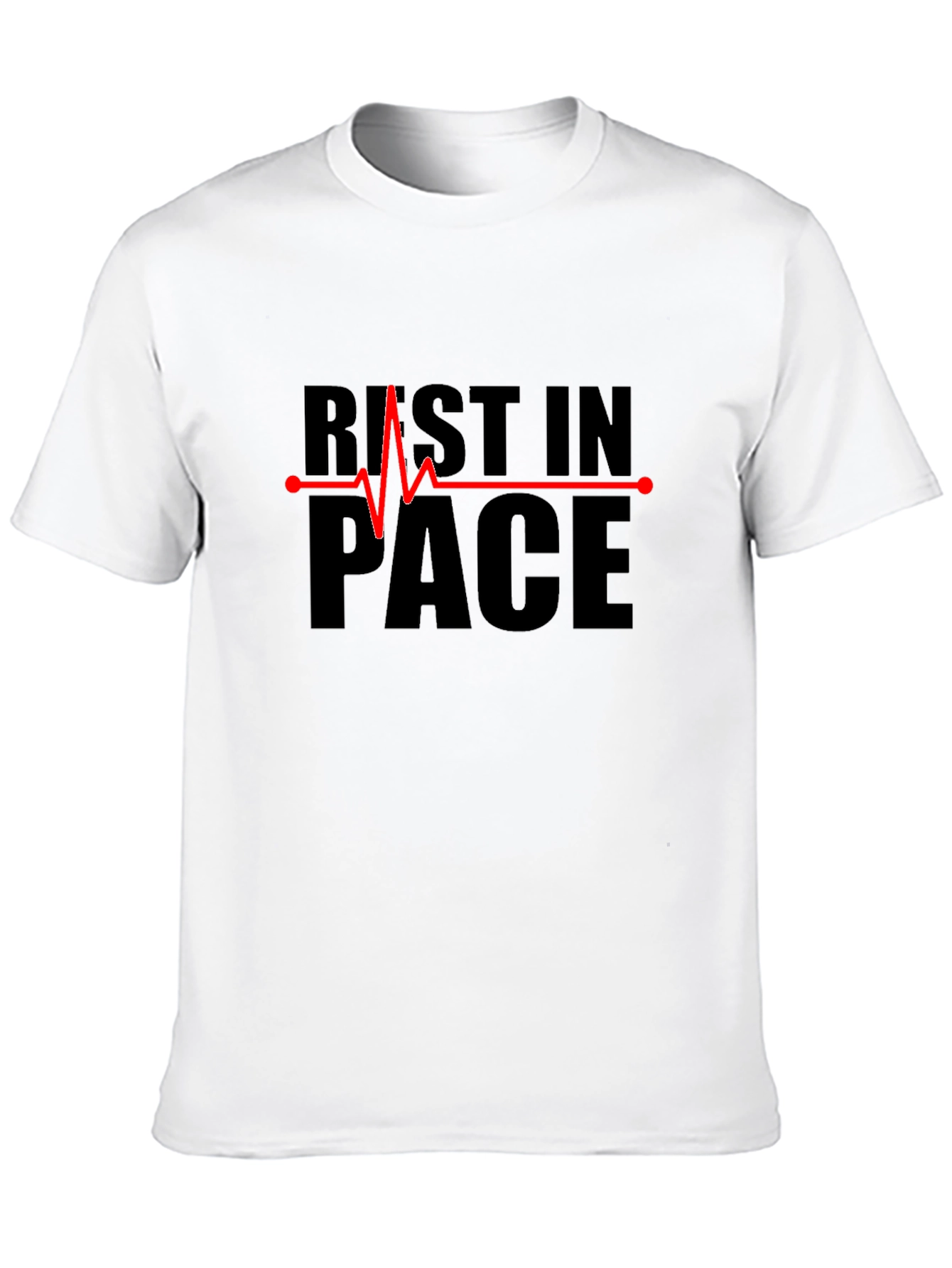 Rest in Pace T-Shirt - Heartbeat Graphic Tee