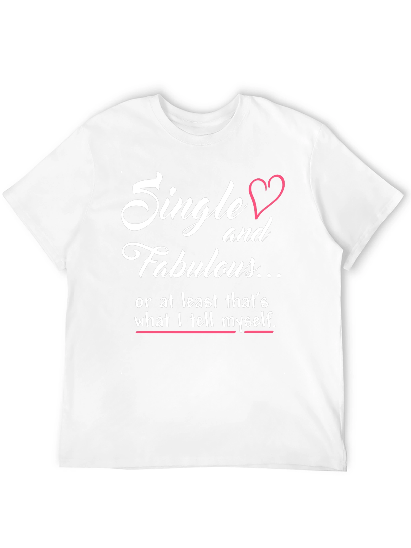 Single and Fabulous Graphic Tee - Black