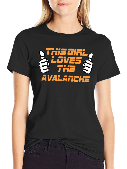 Avalanche Fan T-Shirt - Loves the Team!