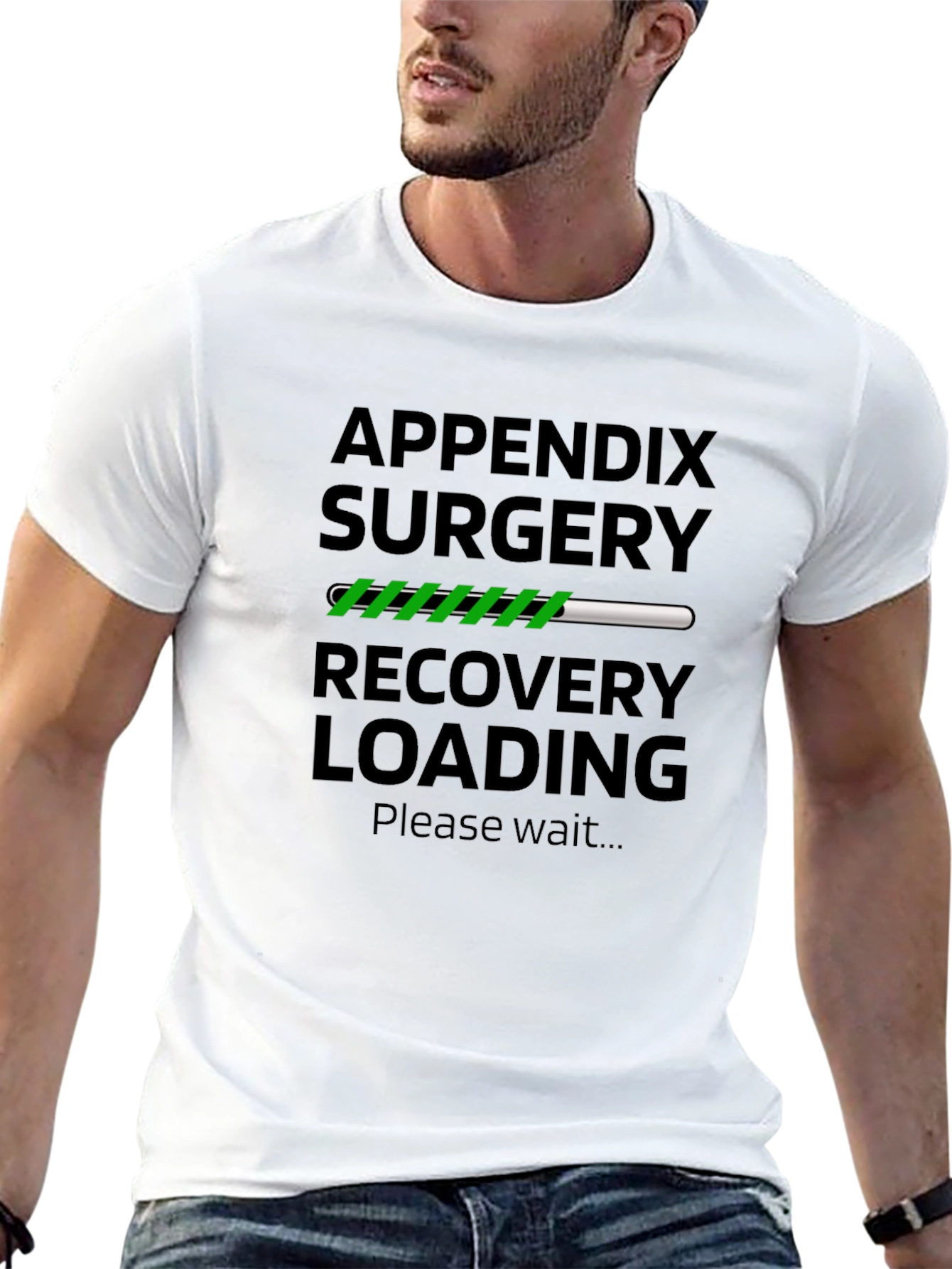 Appendix Surgery Recovery Loading T-Shirt