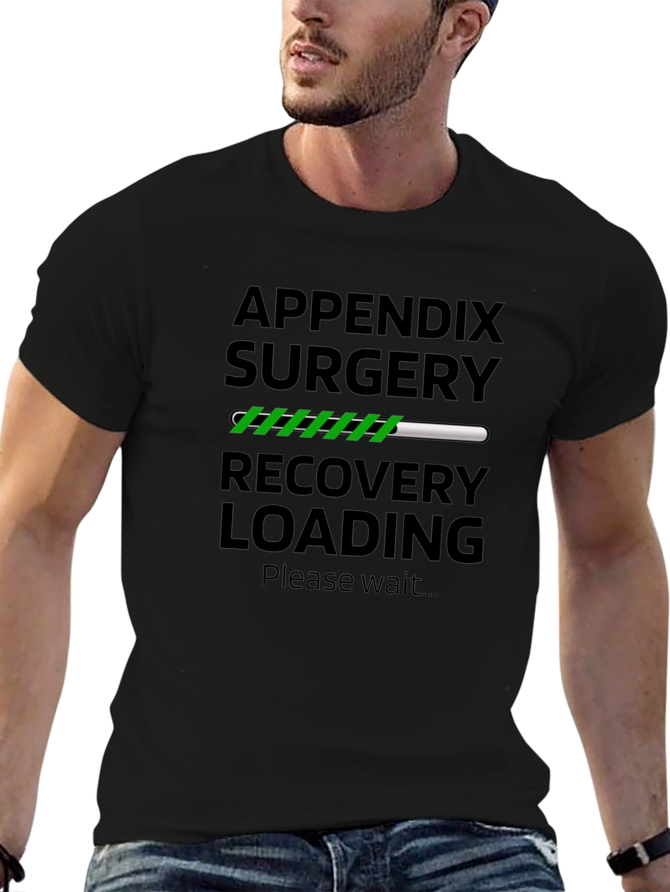 Appendix Surgery Recovery Loading T-Shirt