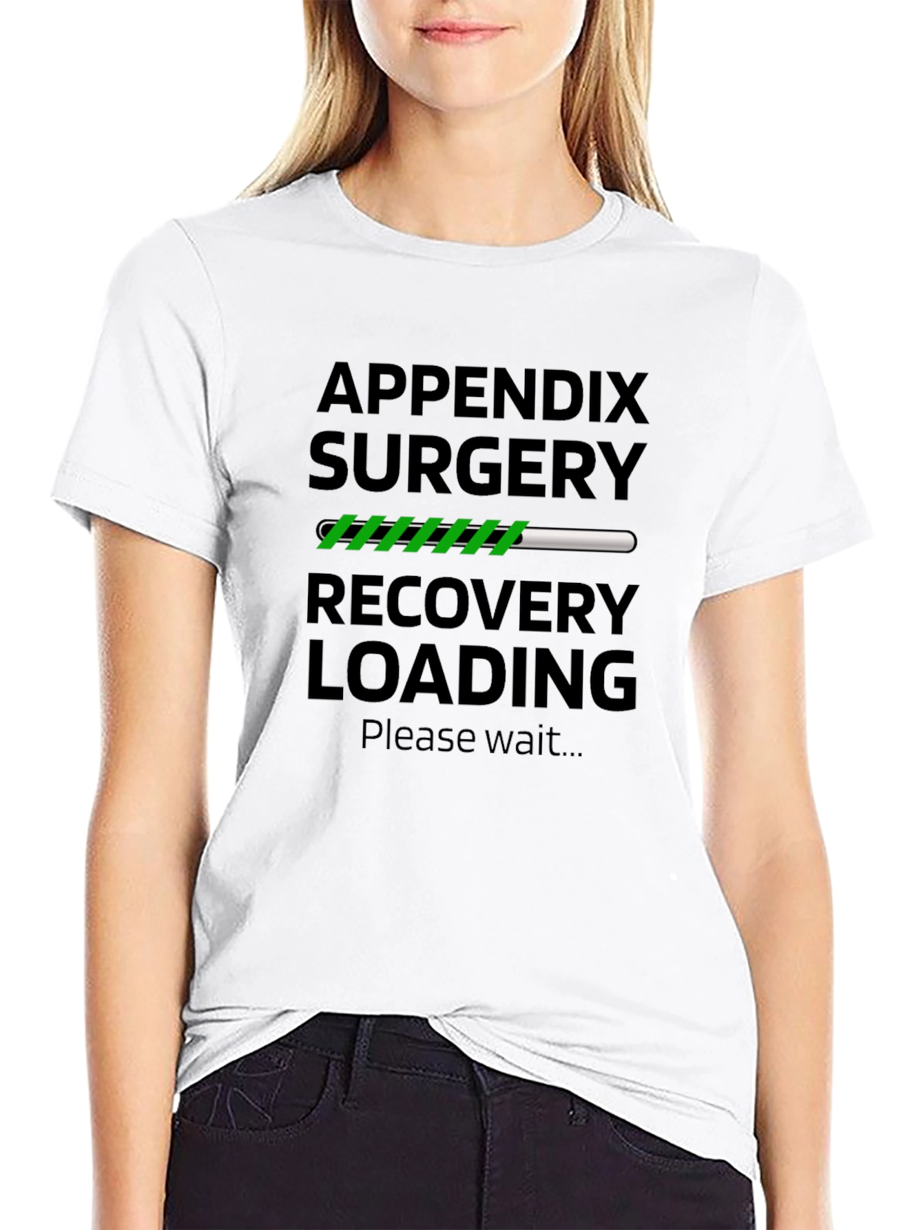 Appendix Surgery Recovery Loading T-Shirt