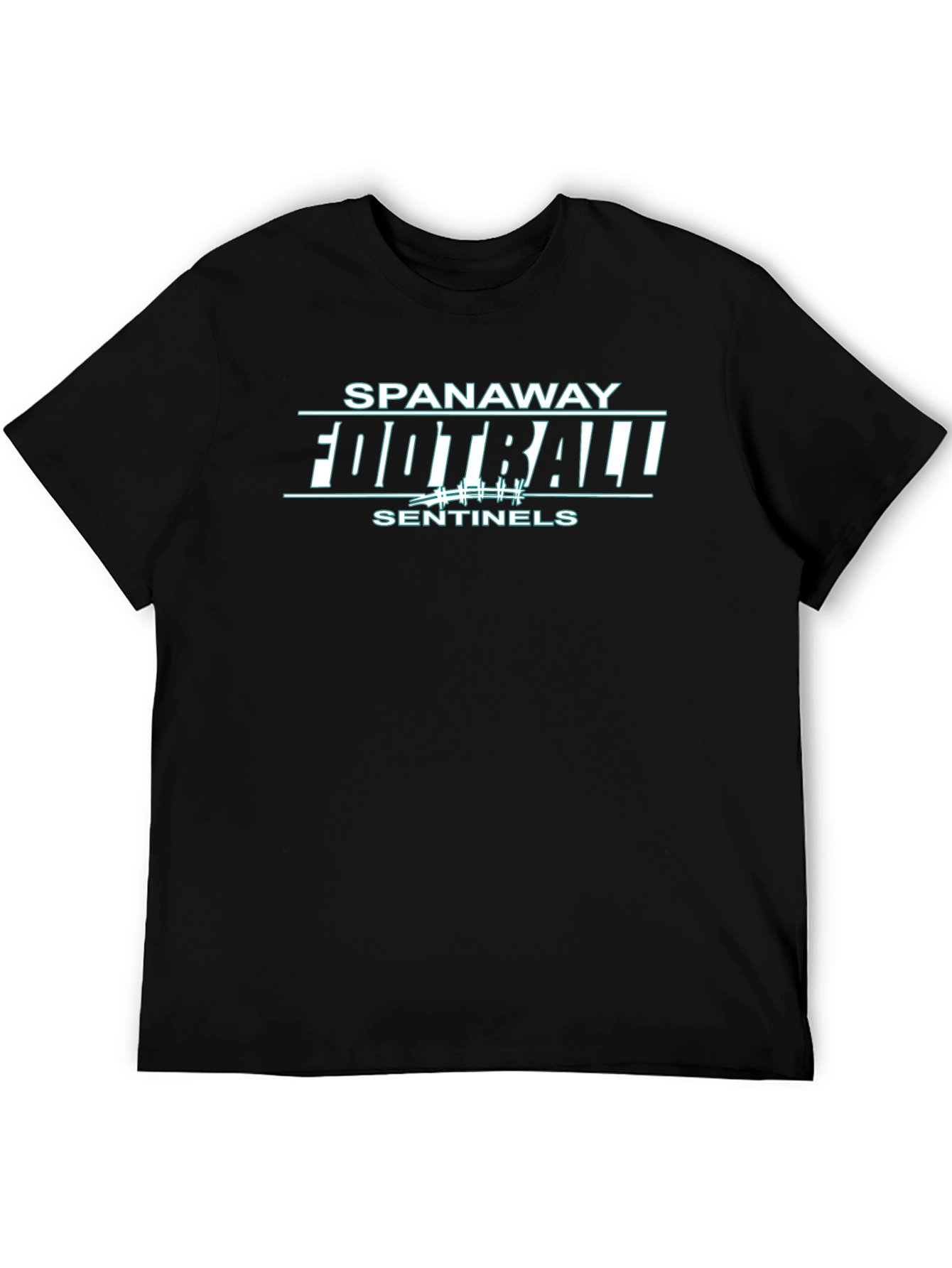 Spanaway Football Sentinels Black T-Shirt