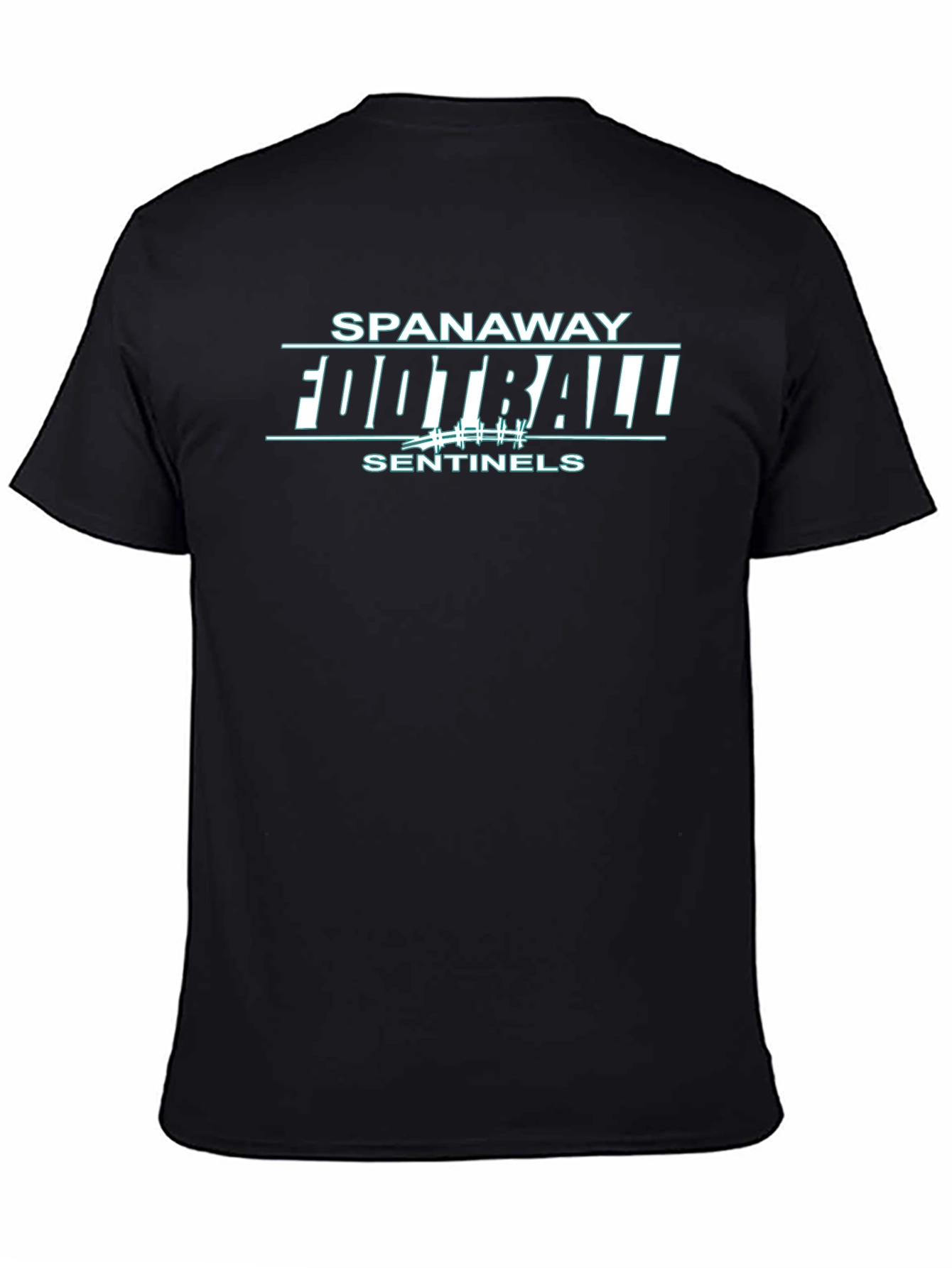 Spanaway Football Sentinels Black T-Shirt