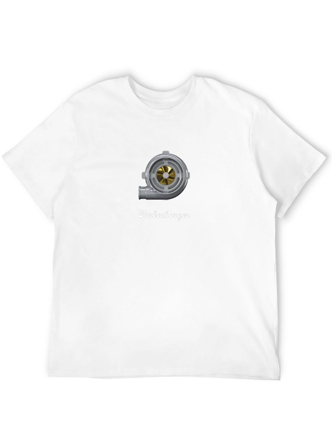 Turbocharger Graphic Tee - Premium Black T-Shirt