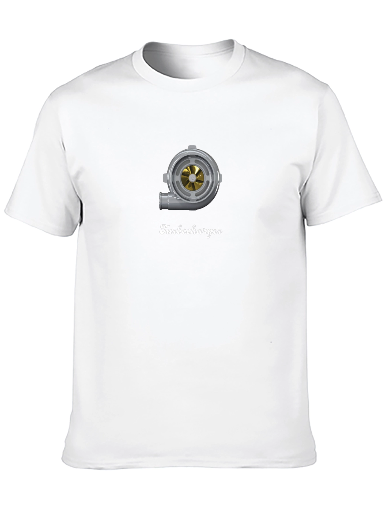 Turbocharger Graphic Tee - Premium Black T-Shirt