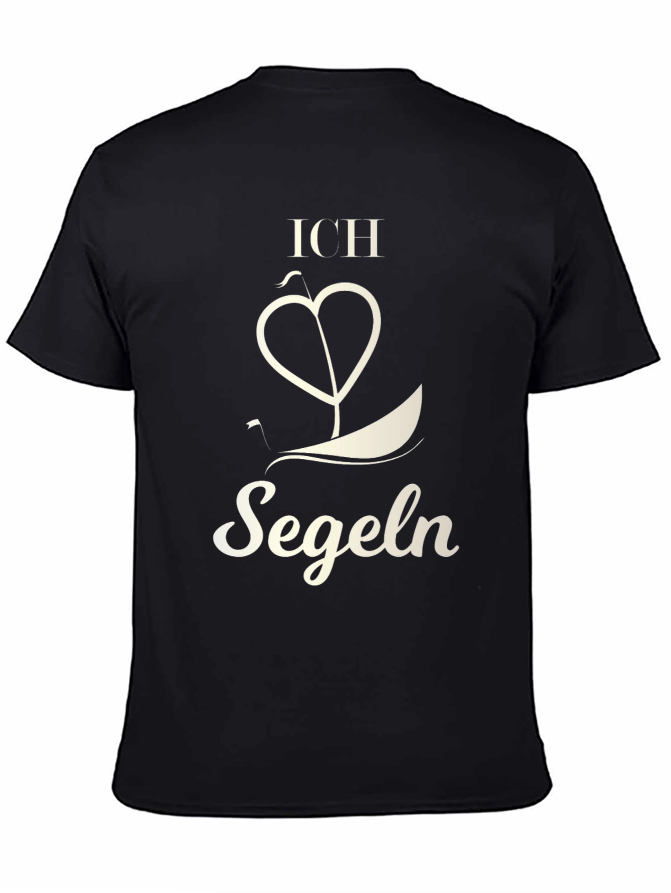 Ich Liebe Segeln T-Shirt - Sailing Heart Design