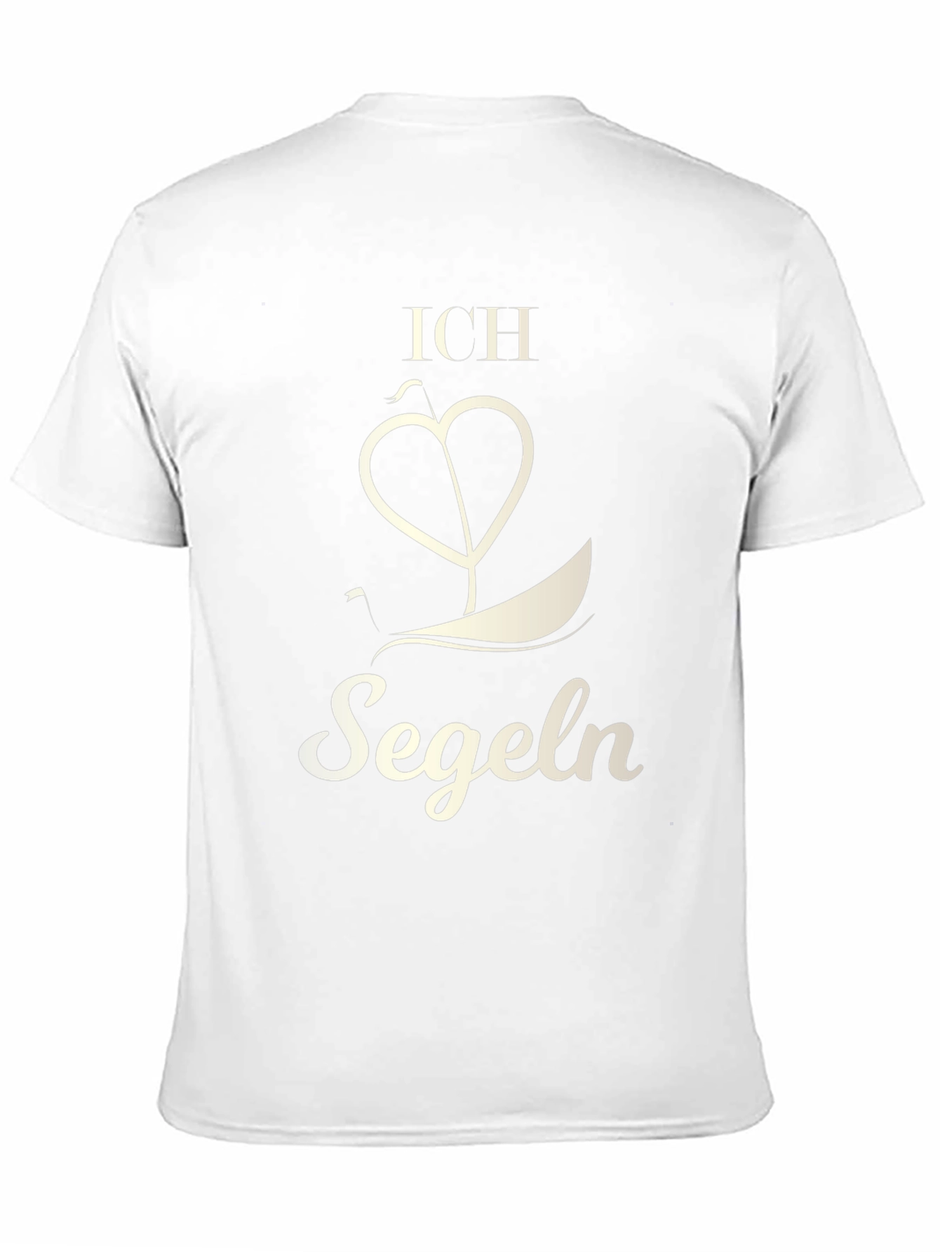 Ich Liebe Segeln T-Shirt - Sailing Heart Design