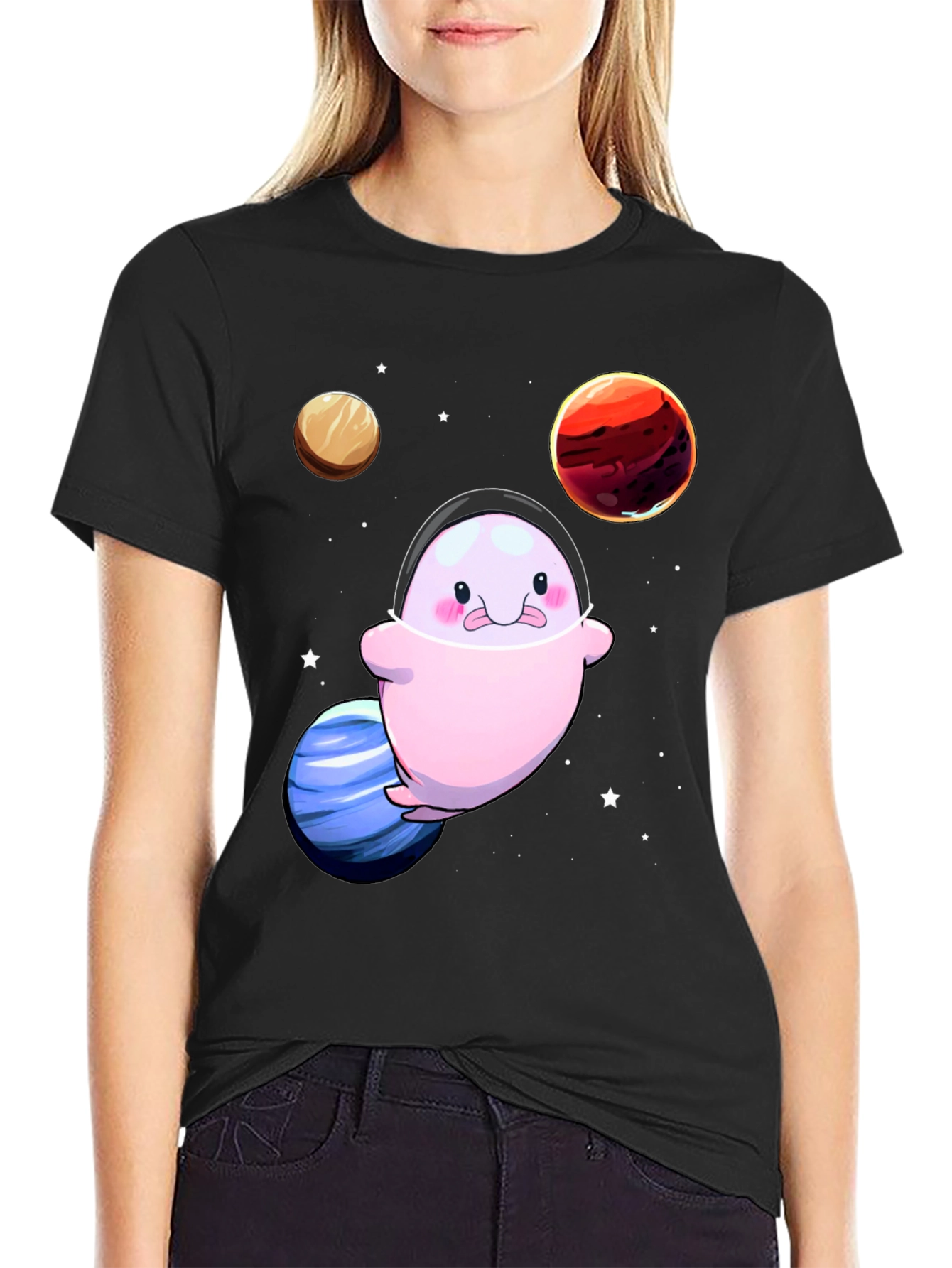 Space Blobfish T-Shirt - Unique Graphic Tee