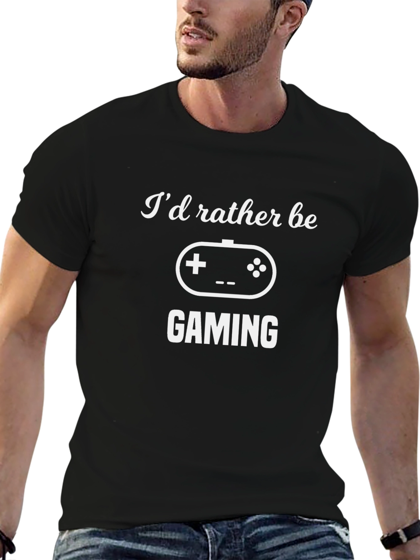 Id Rather Be Gaming T-Shirt - Gamer Gift