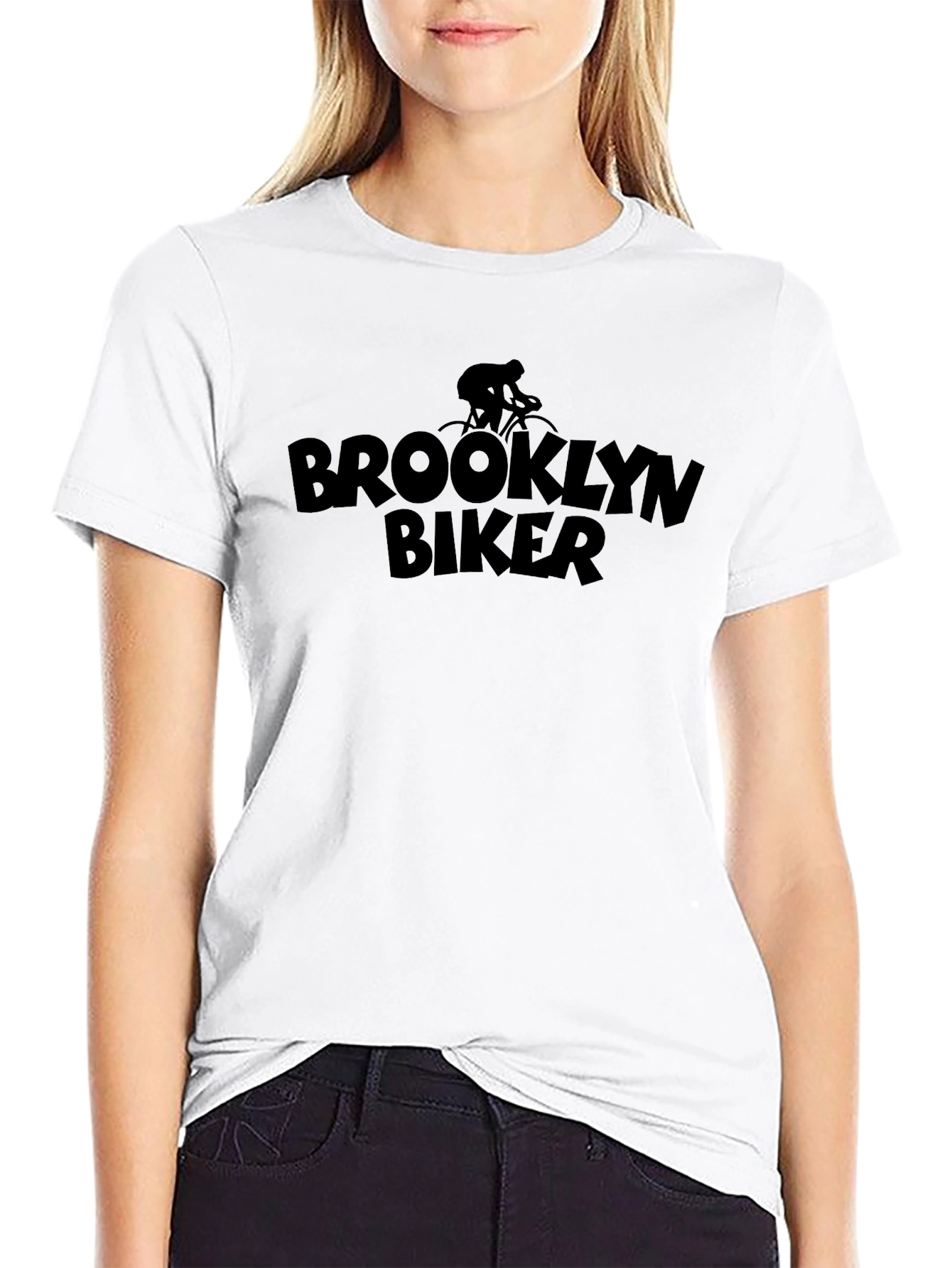 Brooklyn Biker Graphic T-Shirt