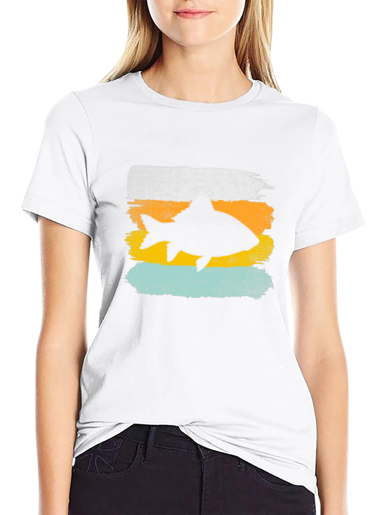 Retro Fish Graphic Tee - Unique Design