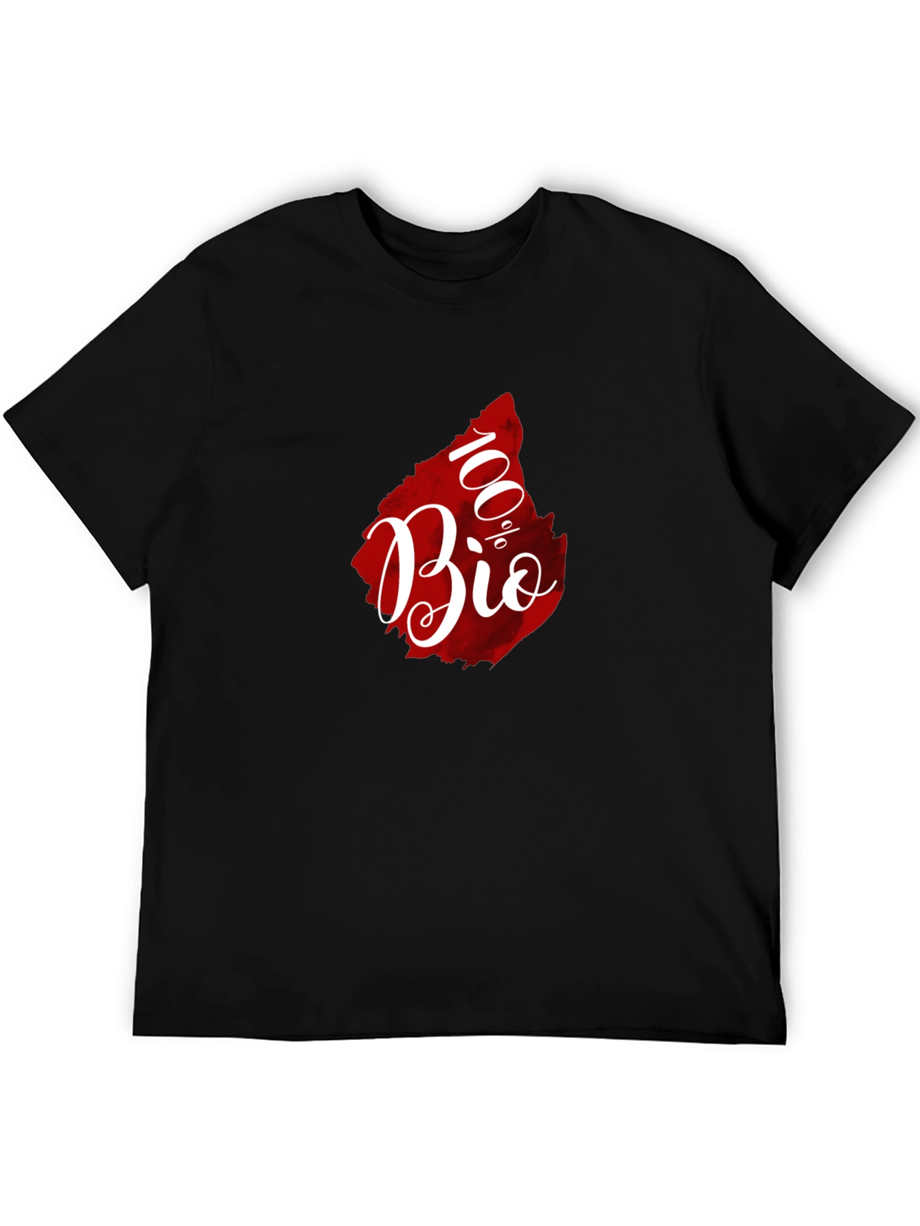 100% Bio Graphic Tee - Organic Lifestyle Shirt