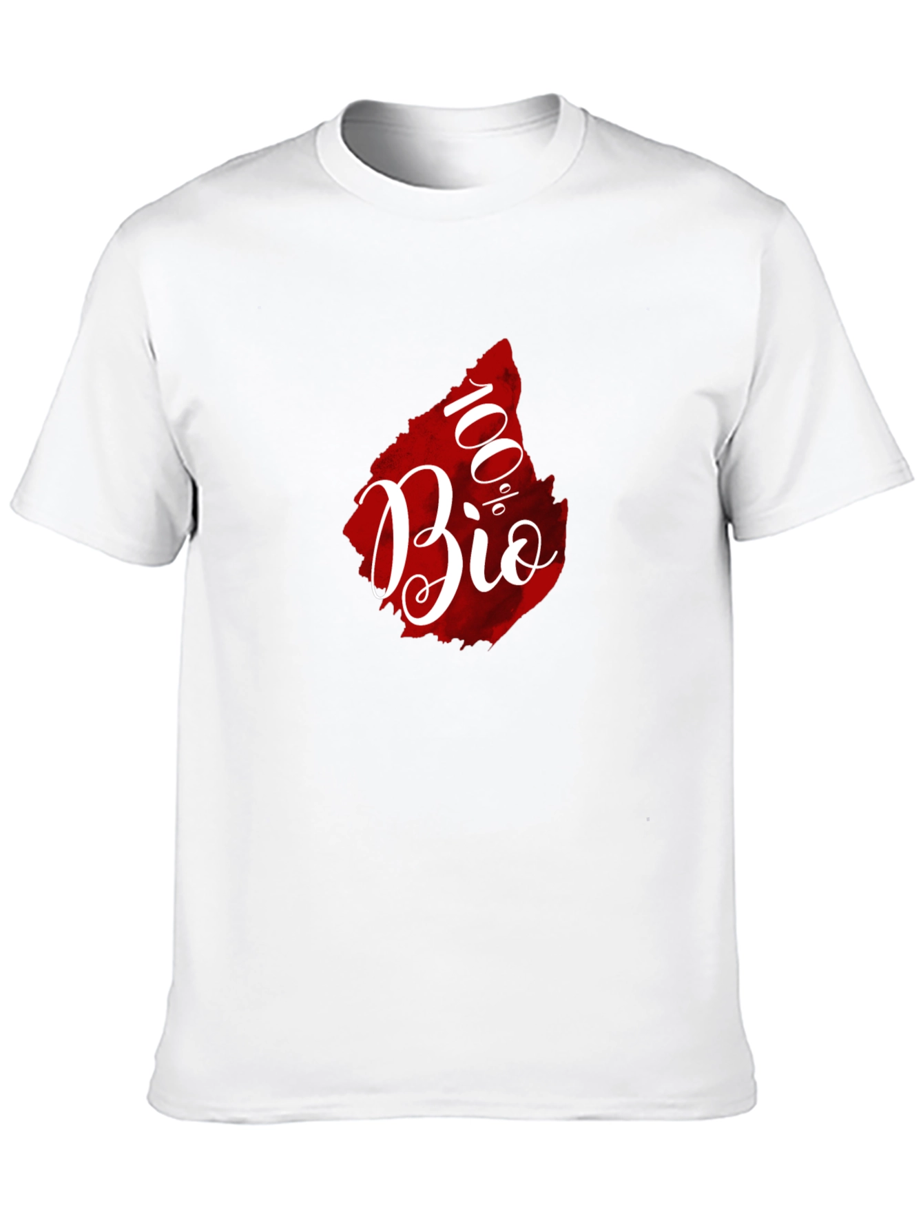 100% Bio Graphic Tee - Organic Lifestyle Shirt