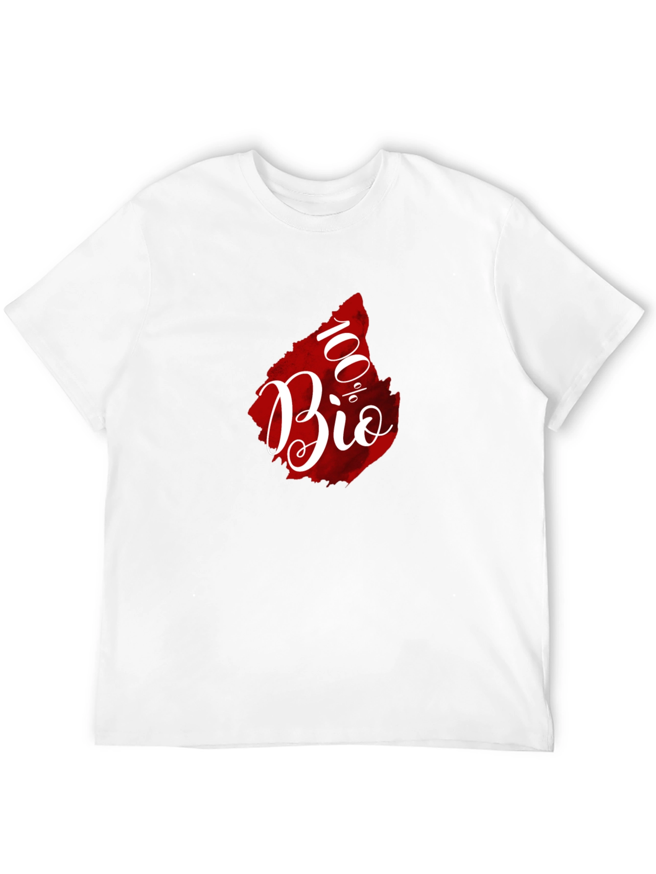 100% Bio Graphic Tee - Organic Lifestyle Shirt