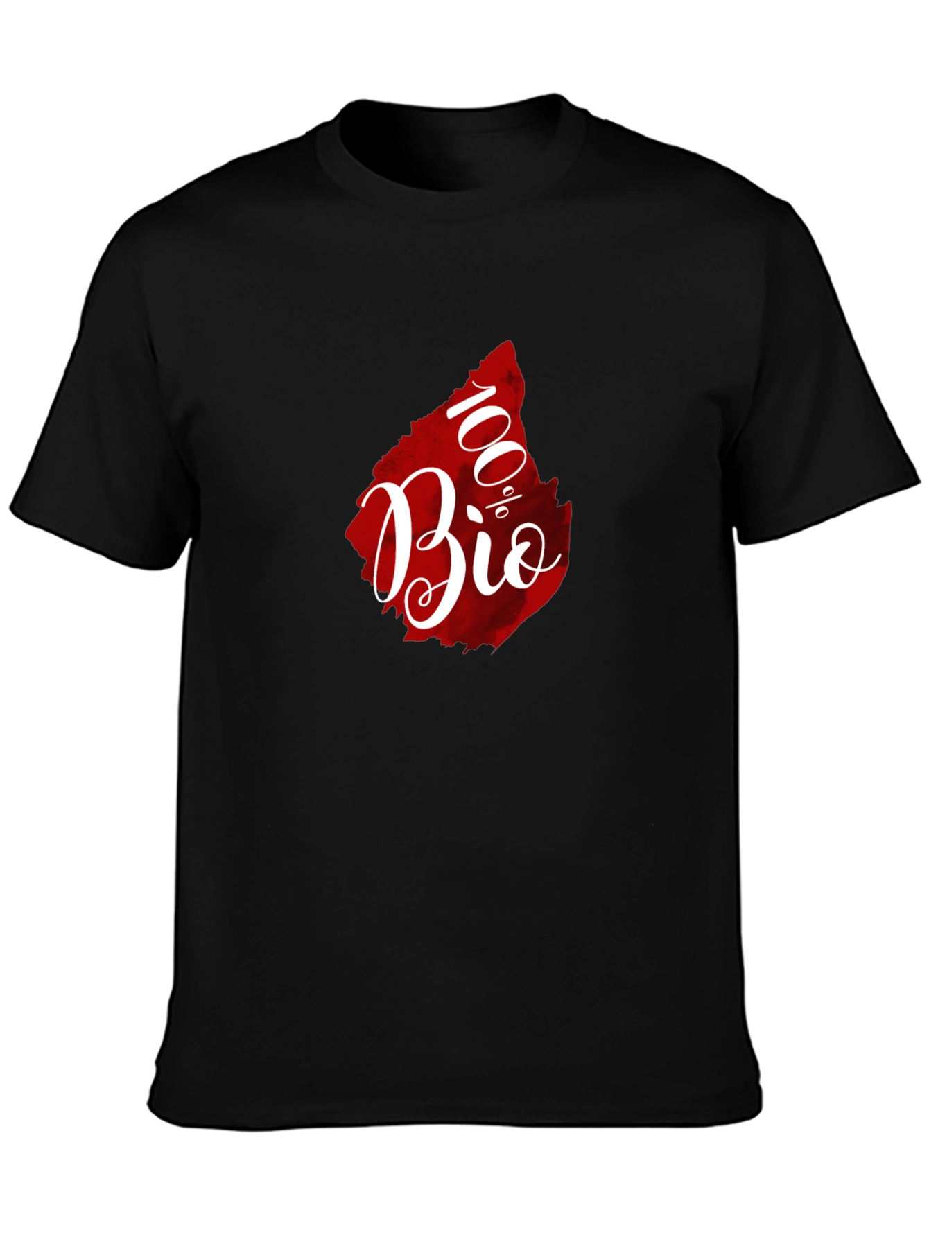 100% Bio Graphic Tee - Organic Lifestyle Shirt