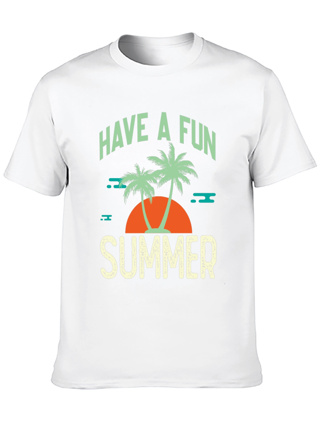 Have a Fun Summer Black T-Shirt