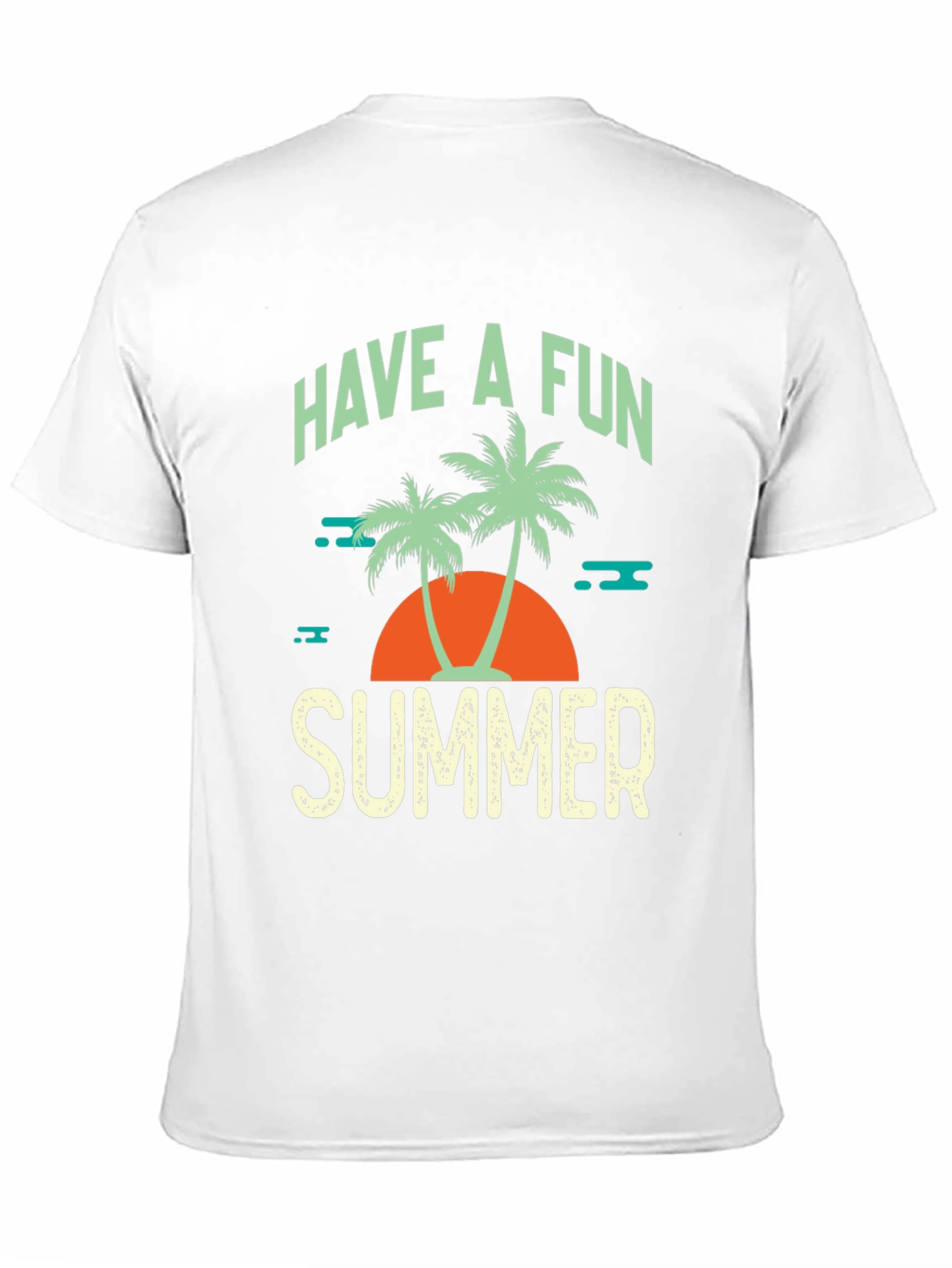 Have a Fun Summer Black T-Shirt