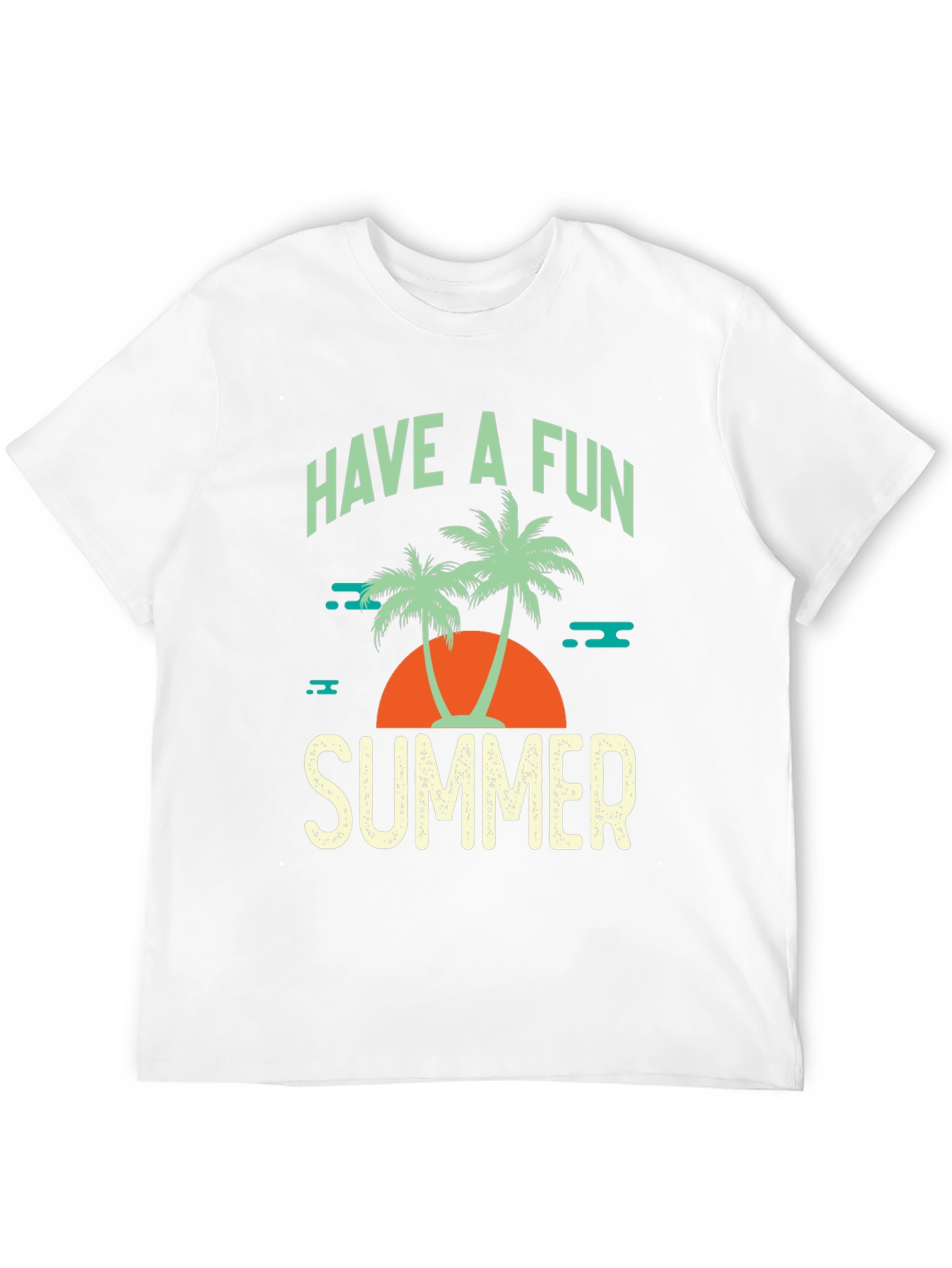 Have a Fun Summer Black T-Shirt