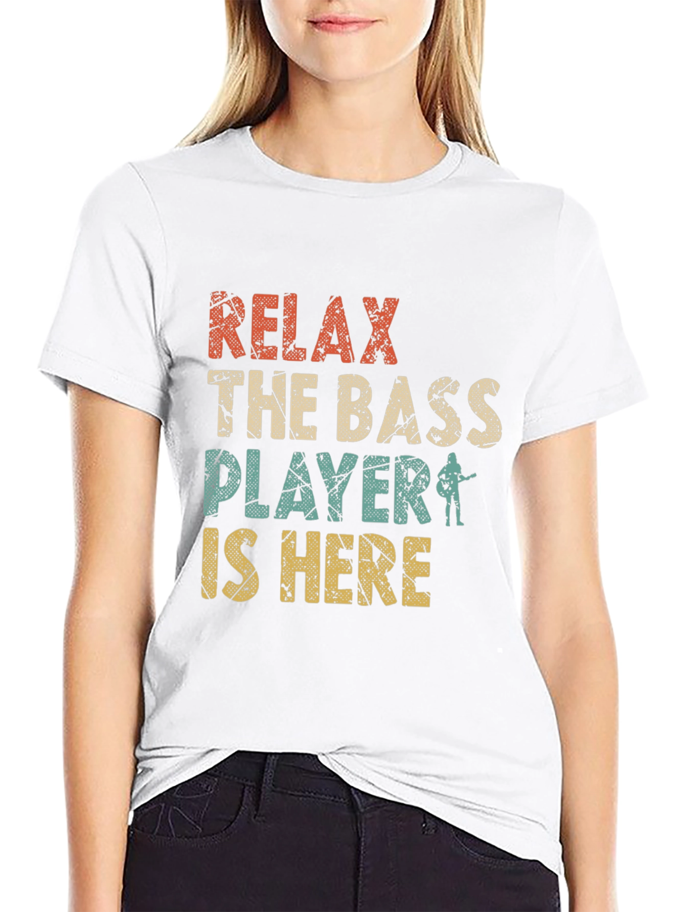 Relax the Bass Player is Here T-Shirt