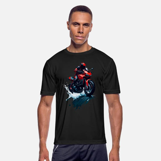 Illustration sport motorcycle