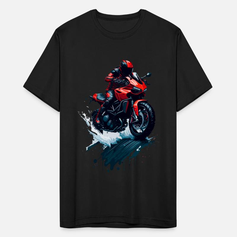 Illustration sport motorcycle