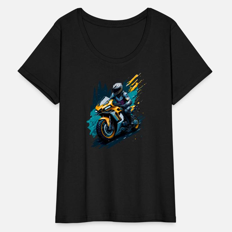 Illustration sport motorcycle