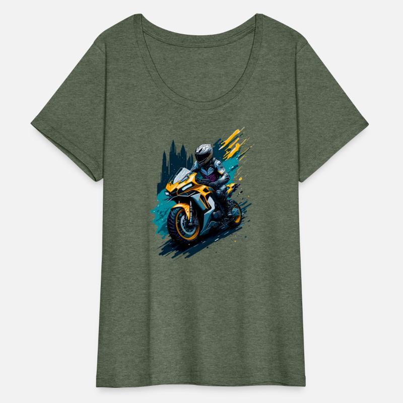 Illustration sport motorcycle