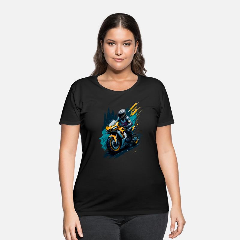Illustration sport motorcycle