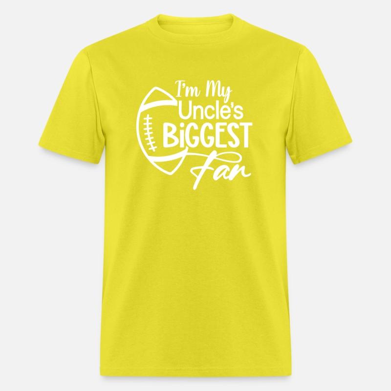 I'm My Uncle's Biggest Fan Cheering Football Shirt