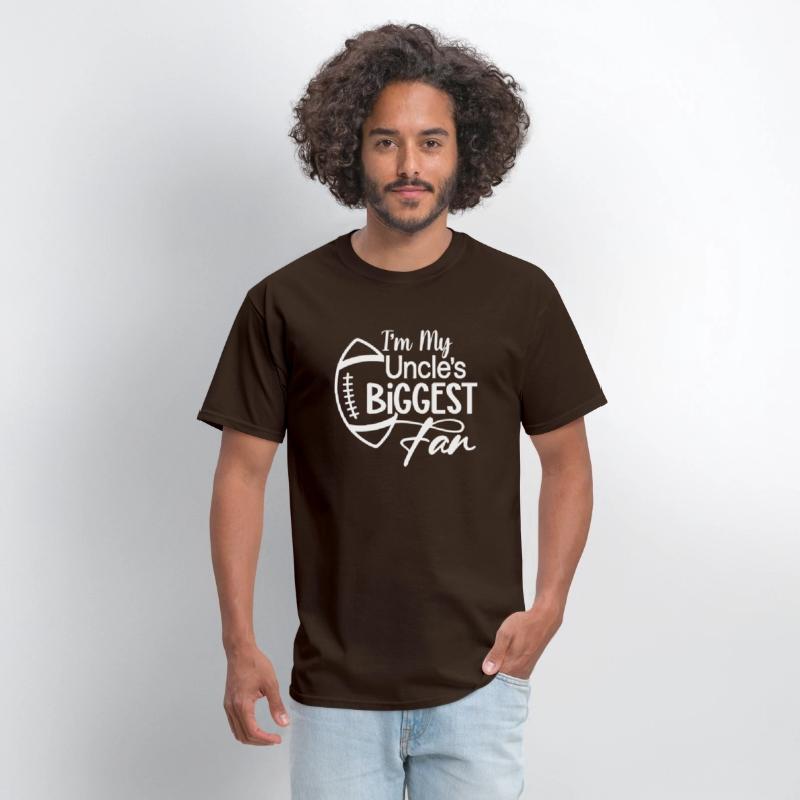 I'm My Uncle's Biggest Fan Cheering Football Shirt