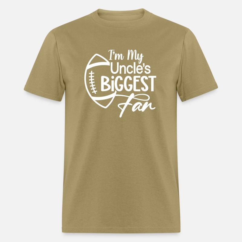 I'm My Uncle's Biggest Fan Cheering Football Shirt