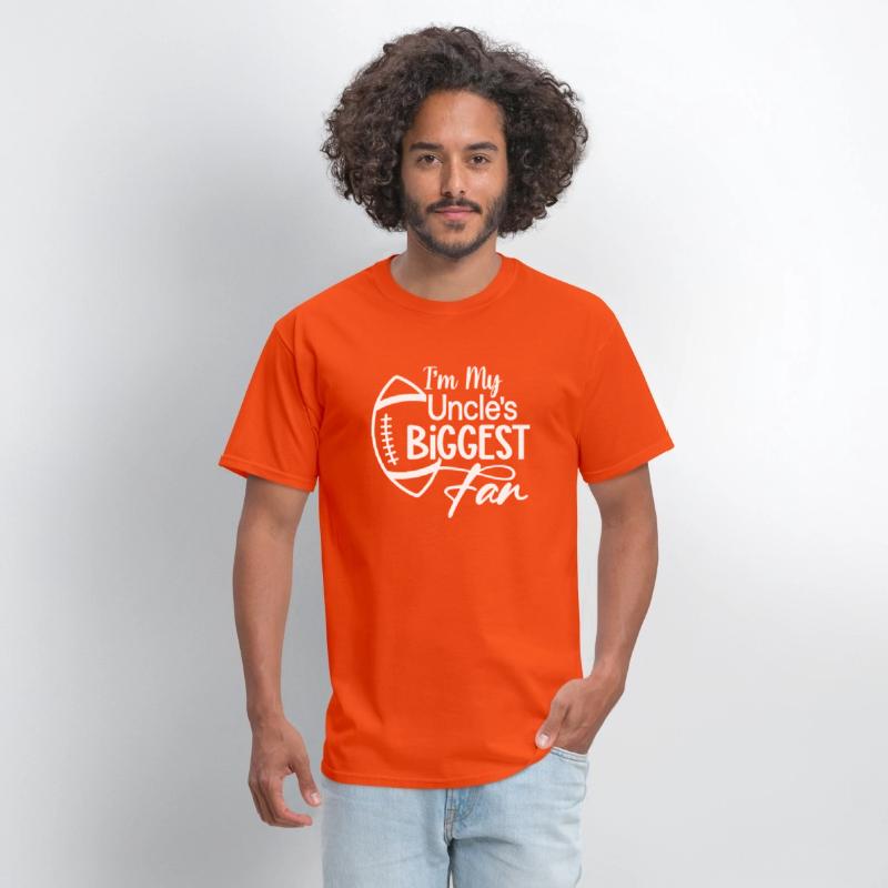 I'm My Uncle's Biggest Fan Cheering Football Shirt