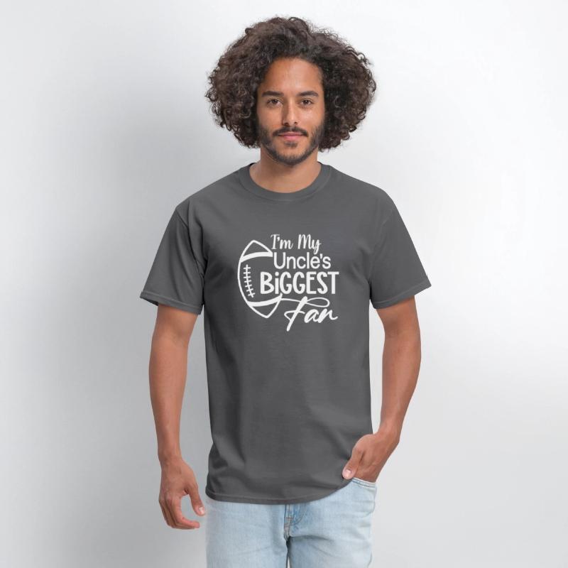 I'm My Uncle's Biggest Fan Cheering Football Shirt