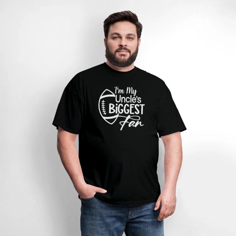 I'm My Uncle's Biggest Fan Cheering Football Shirt